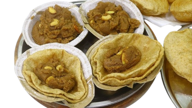 हलवा पूडी